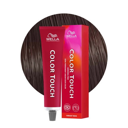 Wella Color Touch 4/57 Medium Chestnut Mahogany Sand Semi-Permanent Hair Colour, 60ml Ammonia-Free