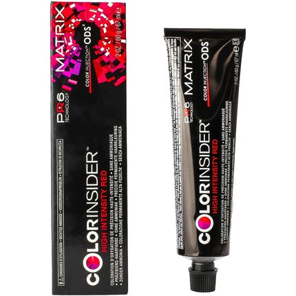 Matrix ColorInsider 4RRV+ Medium Brown Intense Red Plus Permanent Hair Color, 60ml Professional Hair Dye