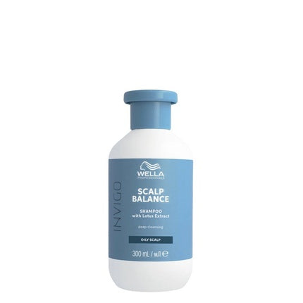 Wella Professionals Invigo Scalp Balance Deep Cleansing Shampoo, 300ml for Oily Scalp