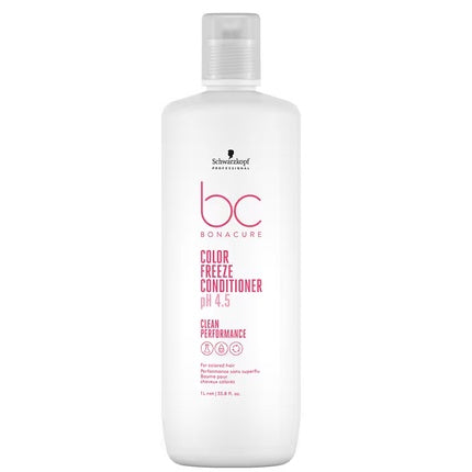 Schwarzkopf Professional BC Bonacure Color Freeze Conditioner, 1000ml | Gentle Conditioner for Colored Hair
