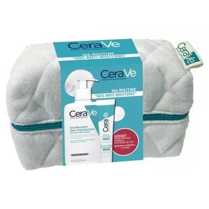 CeraVe Anti-Imperfections Cleansing Gel, 236ml & Concentrated Anti-Imperfections Treatment, 40ml Skincare Set