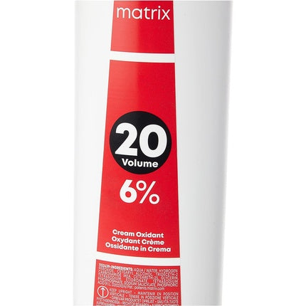 Matrix SoColor 20 Volume Cream Oxydant Developer, 1000ml | Professional Cream Developer