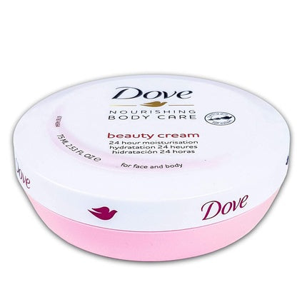 Dove Nutriente Beauty Cream Body Cream, 75ml Face, Hand & Body Moisturizing Cream