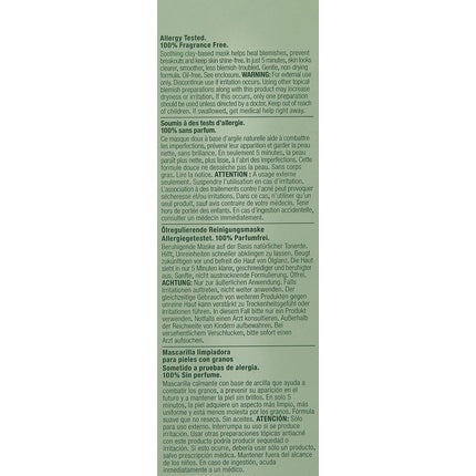 Clinique Anti-Blemish Solutions Oil Control Cleansing Mask - Oil-Absorbing Face Mask for Blemish-Prone Skin