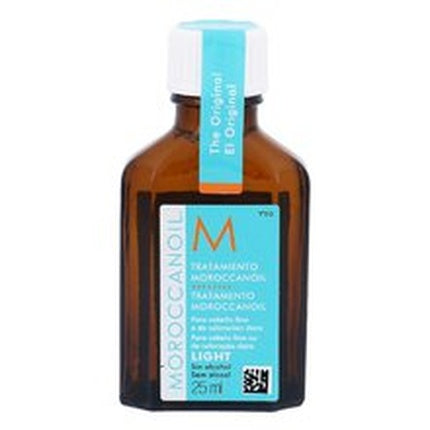 Moroccanoil Treatment Light Hair Oil, 25ml Lightweight Hair Treatment for Fine & Light-Colored Hair