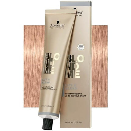 Schwarzkopf Professional BLONDME Lift & Blend Ice-Irise Lightening Cream, 60ml | Professional Blonde Lightening & Toning Hair Colour