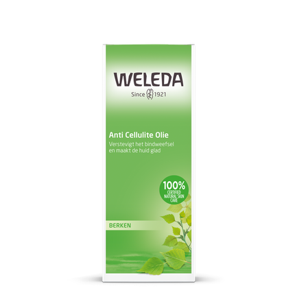 Weleda Birch Anti-Cellulite Body Oil, 100ml | Nourishing Body Massage Oil