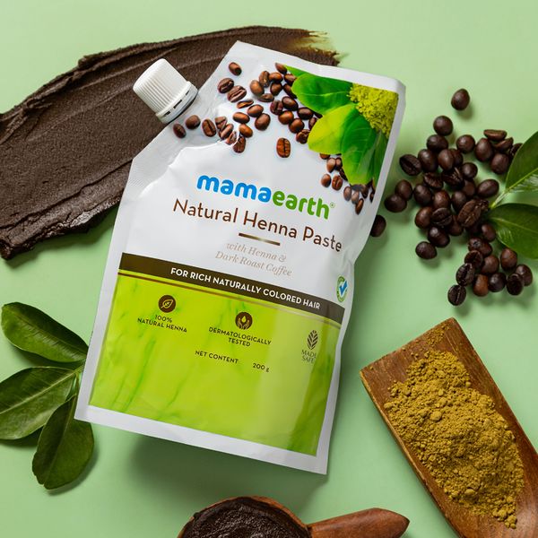 Safe and Chemical-Free Henna Paste for Hair Coloring
