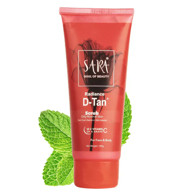 Sara D-Tan Scrub for Face & Body, 100g - Indicrest Buy at Indicrest