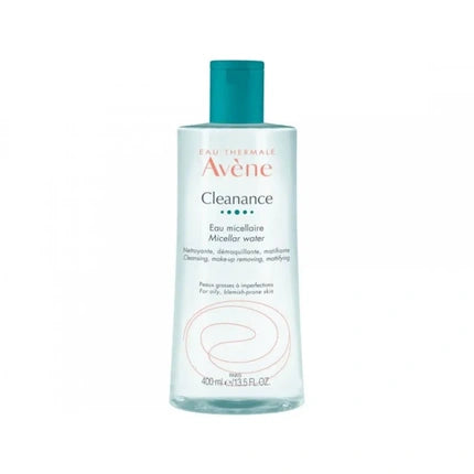 Avène Cleanance Micellar Water, 400ml Gentle Cleansing Water for Oily & Blemish-Prone Skin