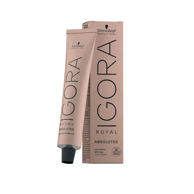 Schwarzkopf Professional Igora Royal Absolutes Permanent Color Creme (4-60), Medium Brown Chocolate Natural - Indicrest Buy at Indicrest