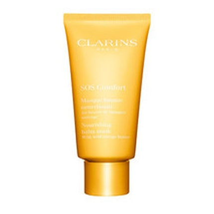Clarins SOS Comfort Nourishing Balm Mask, 75ml – Nourishing Face Mask for Dry & Dehydrated Skin