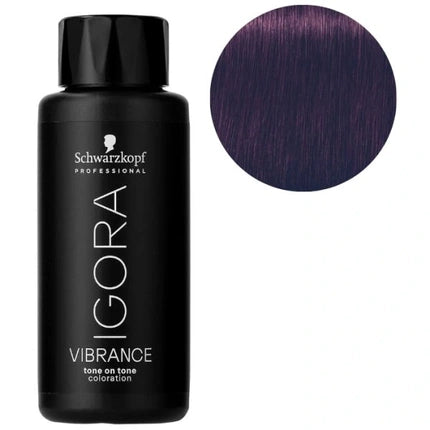Schwarzkopf Professional Igora Vibrance 0-99 Violet Concentrate Demi-Permanent Hair Colour, 60ml - New Packaging 2024