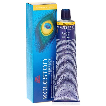 Wella Professionals Koleston Perfect ME+ Rich Naturals 6/97 Dark Blonde Ash Brown Permanent Hair Color, 60ml