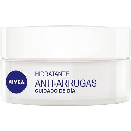 Nivea Anti-Wrinkle Day Cream, 50ml | Daily Moisturizing Face Cream for Smoother-Looking Skin
