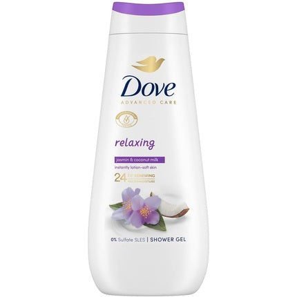 Dove Advanced Care Relaxing Shower Gel Jasmine & Coconut Milk, 400ml