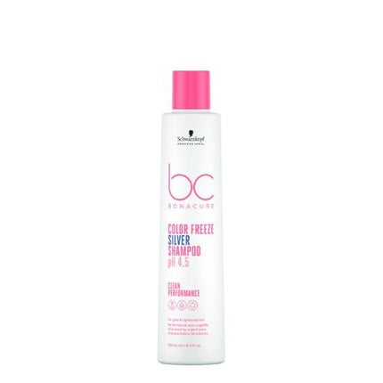 Schwarzkopf Professional Bonacure Color Freeze Silver Shampoo for Blonde, Grey & Highlighted Hair, 250ml