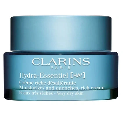 Clarins Hydra-Essentiel Rich Cream, 50ml – Hydrating Day Cream for Very Dry & Dehydrated Skin
