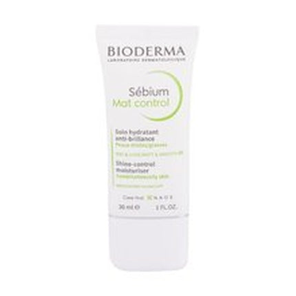 Bioderma Sébium Mat Control Shine Control Moisturiser, 30ml Mattifying Face Cream for Oily & Combination Skin