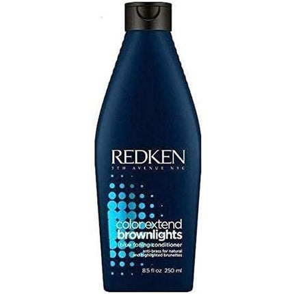 Redken Color Extend Brownlights Blue Toning Conditioner for Brunette Hair, 1000ml