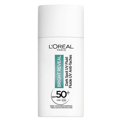L'Oréal Paris Bright Reveal UV Fluid SPF 50+ (50ml) Daily Facial Sunscreen