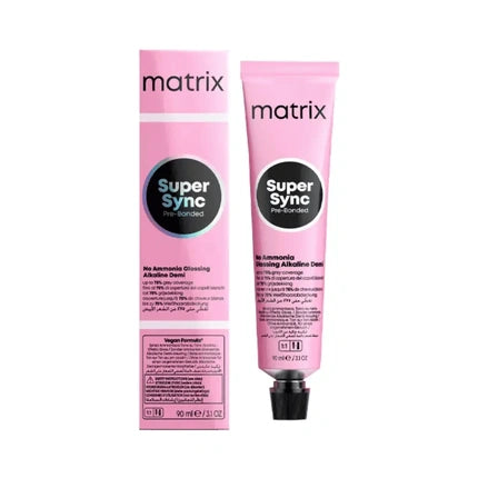 Matrix Super Sync Pre-Bonded SPP Demi-Permanent Hair Color, 90ml