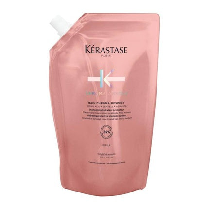 Kérastase Chroma Absolu Bain Chroma Respect Refill Shampoo, 500ml for Color-Treated Hair