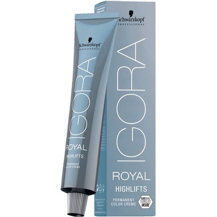 Schwarzkopf Professional IGORA Royal Highlifts 10-21 Ultra Blonde Cendre Permanent Hair Color, 60ml