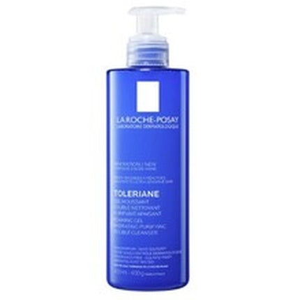 La Roche-Posay Toleriane Foaming Gel Double Cleanser, 400ml Gentle Face Cleanser for Sensitive Skin
