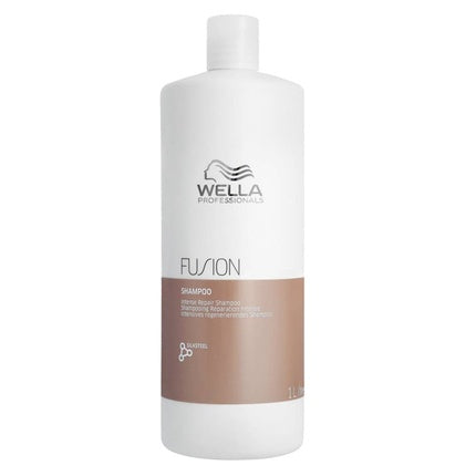 Wella Professionals Fusion Intense Repair Shampoo, 1000ml Intensely Restorative Shampoo for Damaged Hair