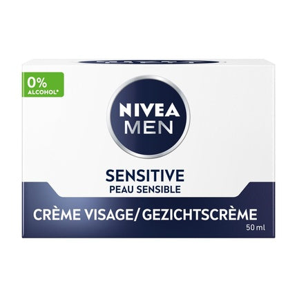 Nivea MEN Sensitive Creme Moisturizer for Sensitive Skin Multi-Purpose Face, Hands & Body Cream