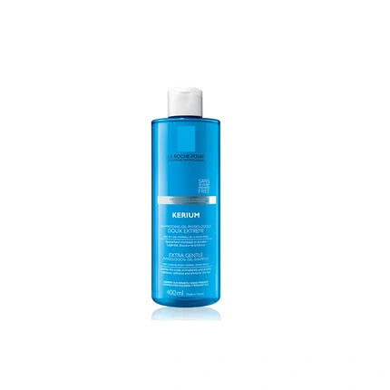La Roche-Posay Kerium Extra Gentle Shampoo, 400ml Daily Gentle Hair & Scalp Cleanser