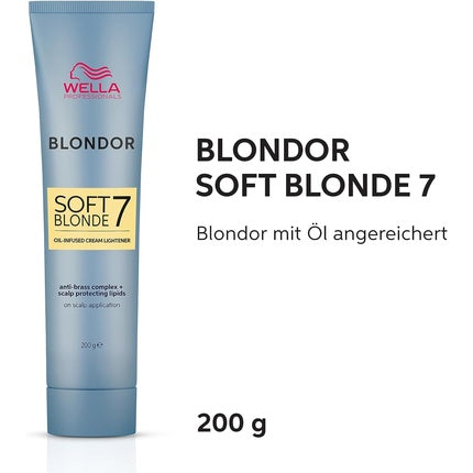 Wella Professionals Blondor Soft Blonde Cream Lightener, 200g