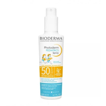 Bioderma Photoderm Pediatrics Spray SPF50+ (200ml) High Protection Sunscreen Spray for Babies & Children