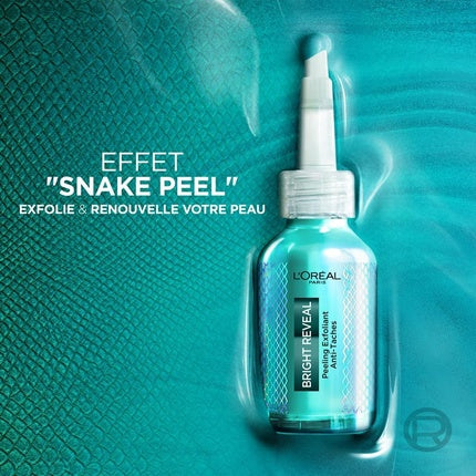 L'Oréal Paris Bright Reveal Exfoliating Peel 25% AHA BHA PHA Anti-Dark Spots Face Peel