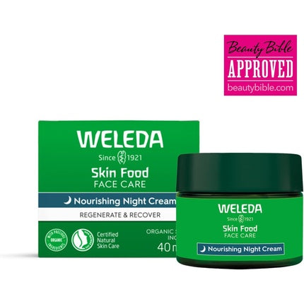 Weleda Skin Food Face Night Cream Moisturiser for Dry Skin | Overnight Nourishing Face Cream