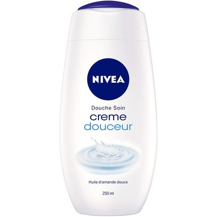 Nivea Gentle Cream Shower Almond, 250ml Nourishing Body Wash for Dry Skin