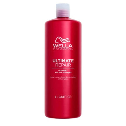 Wella Professionals Ultimate Repair Shampoo, 1000ml | Regenerating Shampoo for All Hair Types