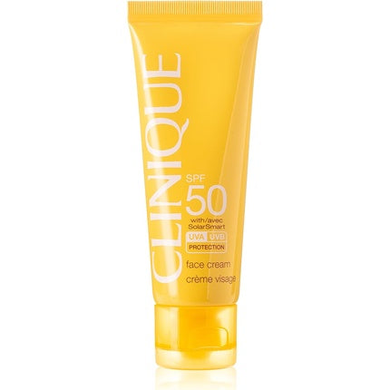 Clinique Face Cream SPF 50, 50ml - Daily Facial Moisturizer with Broad Spectrum Sun Protection