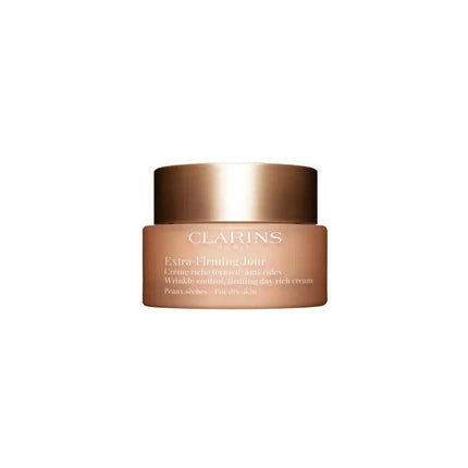 Clarins Extra-Firming Day Cream for Dry Skin, 50ml Firming & Hydrating Face Moisturiser