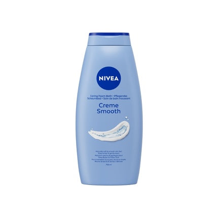 Nivea Creme Smooth Creamy Soft Shower Gel with Shea Butter for Silky Skin, 750ml | Moisturizing Body Wash