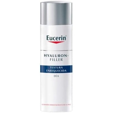 Eucerin Hyaluron-Filler Extra Rich Day Cream, 50ml Intensive Moisturizing Anti-Age Face Cream with Hyaluronic Acid