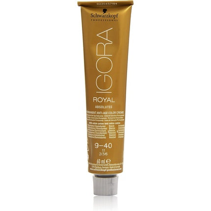 Schwarzkopf Professional Igora Royal Absolutes Permanent Anti-Age Hair Color Cream, 60ml