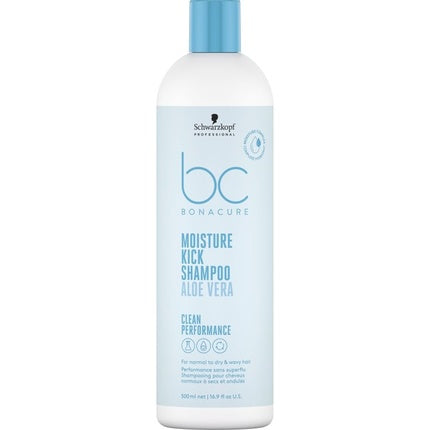 Schwarzkopf Professional BC Bonacure Moisture Kick Shampoo, 500ml for Normal to Dry Hair