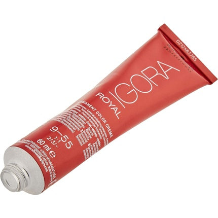 Schwarzkopf Professional IGORA Royal 9-55 Extra Light Blonde Gold Extra Permanent Hair Color, 60ml