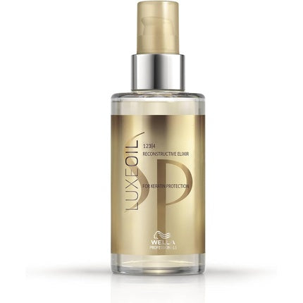 Wella Professionals Luxe Oil Reconstructive Hair Oil, 100ml – Lightweight Hair Oil for Smooth, Shiny & Nourished Hair