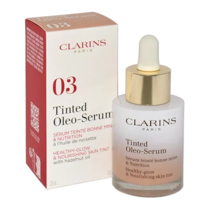 Clarins Tinted Oleo-Serum Shade 03, 30ml – Hydrating Tinted Face Serum with Natural Radiant Coverage