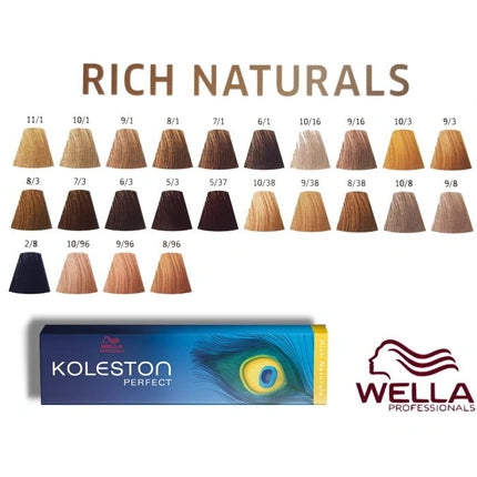 Wella Professionals Koleston Perfect Rich Naturals 7/18 Medium Blonde Ash Pearl Hair Color, 60ml