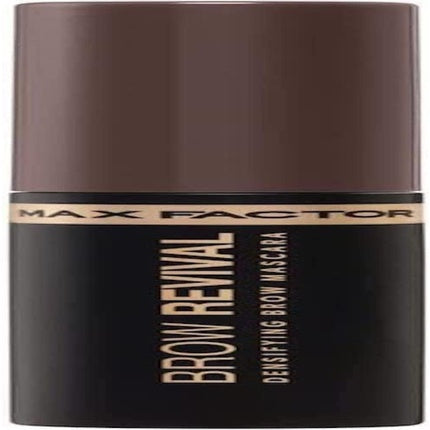 Max Factor Brow Revival Densifying Brow Mascara 005 Dark Brown & 001 Dark Blonde Eyebrow Gel