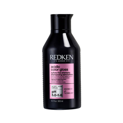 Redken Acidic Color Gloss Shampoo, 300ml Brightening Shampoo for Long-Lasting Hair Color & Shine
